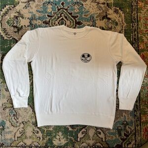 Uniqlo Disney White Mickey Mouse Club Crewneck Sweatshirt Men’s Large